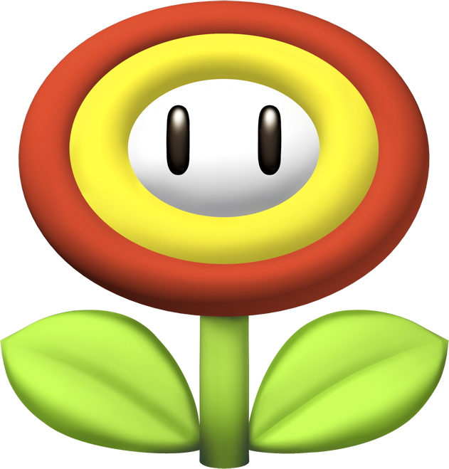 File:Fire Flower MK7.png - Super Mario Wiki, the Mario encyclopedia