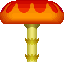 Red mushroom