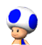 A side view of a Toad, from Mario Super Sluggers.