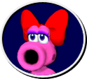 Birdo's mugshot from Mario Party 7