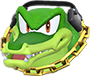 Head of Vector the Crocodile.