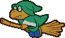 Green Magikoopa (flying)