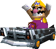 Wario with his Brute sprite