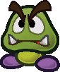 Sprite of a Hyper Goomba, from Paper Mario: The Thousand-Year Door.