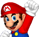 Mario wins the board in Mario Party 7.