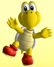 Red Koopa Troopa from Mario Super Sluggers