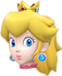 Head of Princess Peach.