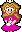 Princess Peach in Super Mario World.