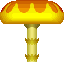 Yellow mushroom