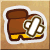 The Worn-Out Jump sticker from Paper Mario: Sticker Star