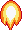 Sprite of a Lava Bubble from Mario Kart: Super Circuit