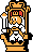 Sprite of the Desert Land king (NES)