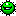 Sprite of a green Needlenose in Super Mario World 2: Yoshi's Island