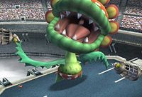 Petey Piranha swinging the cages.