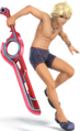 One of Shulk's alternate costumes