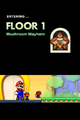 Mario, Donkey Kong, and the Mini Marios enter Mushroom Mayhem