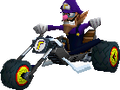 Waluigi with the Zipper sprite