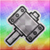 The Megaflash Hurlhammer sticker from Paper Mario: Sticker Star