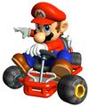 Mario Kart: Super Circuit artwork of Mario.