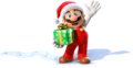 Mario wearing a Christmas outfit (2016)