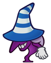 Sprite of Beldam from Paper Mario: The Thousand-Year Door (Nintendo Switch).