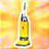 The Upright Vacuum sticker from Paper Mario: Sticker Star