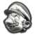 Metal Mario's icon from Mario Kart Tour.