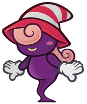 Sprite of Vivian from Paper Mario: The Thousand-Year Door (Nintendo Switch)