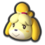 Isabelle's icon, from Mario Kart 8.