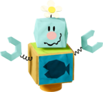 A Blockafeller in Yoshi's Crafted World.