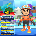 The Egg Pawn Mii outfit from the Wii version of Mario & Sonic at the London 2012 Olympic Games