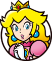 An icon of Princess Peach