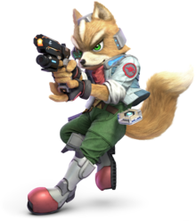 Fox McCloud from Super Smash Bros. Ultimate