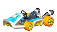 Lakitu's standard kart.