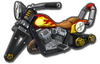 Flame Rider body from Mario Kart 8