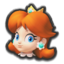 Daisy's head icon in Mario Kart 8