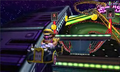 Wario racing on DS Waluigi Pinball.