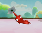 A Red Pikmin in Super Smash Bros. Brawl