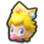 Baby Peach's head icon in Mario Kart 8