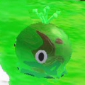 Screenshot of a green Gooble