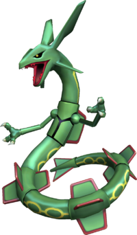 Rayquaza artwork from Super Smash Bros. Brawl