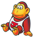 Donkey Kong Jr. sitting