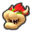 Bowser's head icon in Mario Kart 8