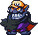 Vampire Wario from Dr. Mario 64