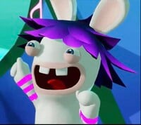 A Rabbid Musician in Mario + Rabbids Sparks of Hope