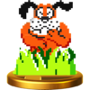 Dog trophy from Super Smash Bros. for Wii U