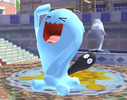 Wobbuffett, as it appears in Super Smash Bros. Brawl.