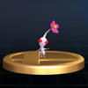 White Pikmin trophy