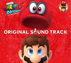 Sleeve case cover for the Super Mario Odyssey Original Soundtrack.