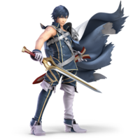 Chrom artwork for Super Smash Bros. Ultimate